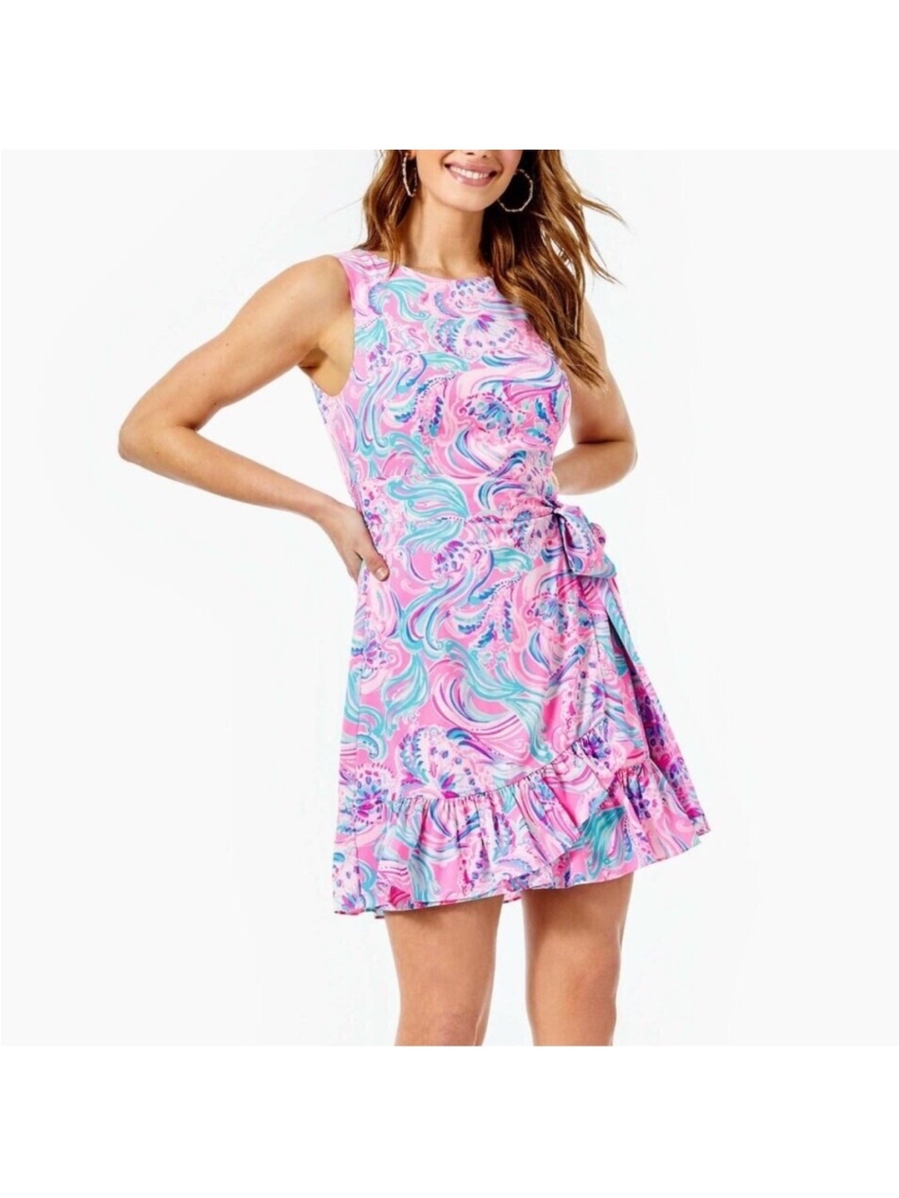 Lilly PULITZER Joselyn Faux Wrap Dress NWT size 4